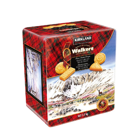 Kirkland Signature Walkers Shortbread Selection Cookies, 2.1 kg