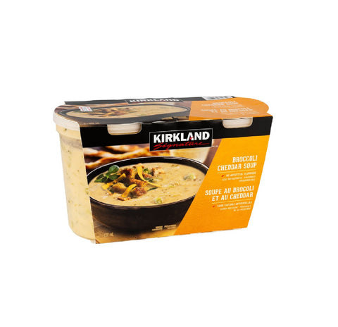 Kirkland Cheddar Broccoli Soup, 2 x 830 mL