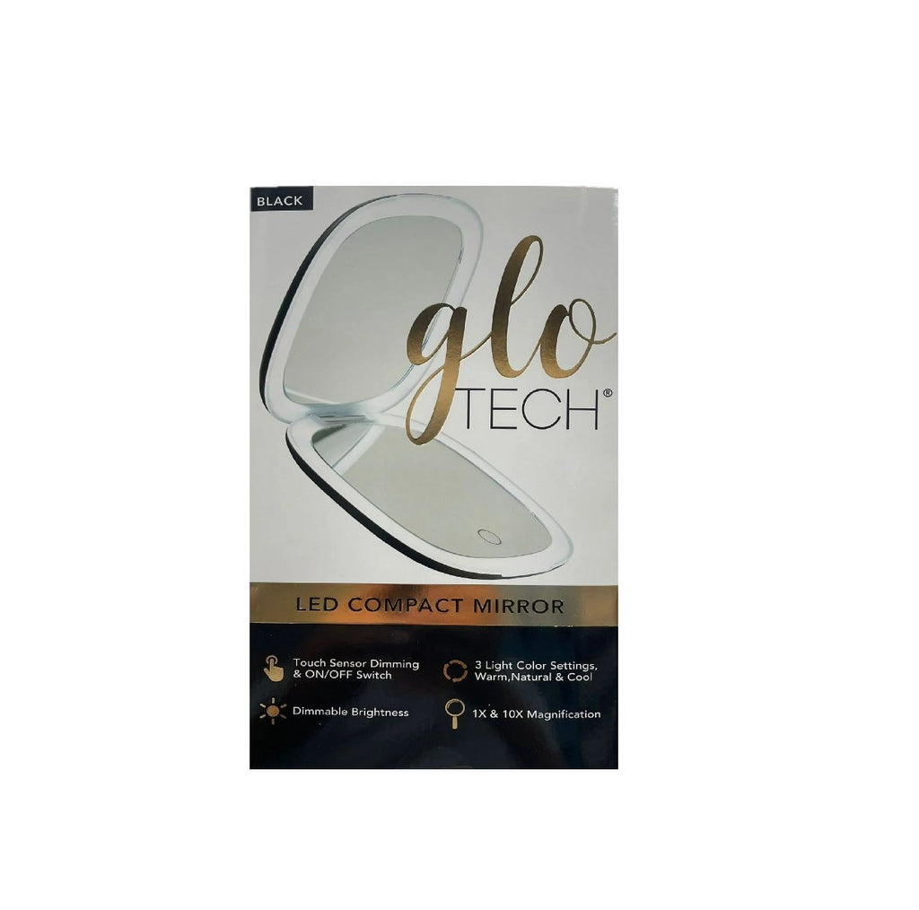 Glo tech Led Compact White Mirror, 1 unit