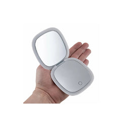 Glo tech Led Compact White Mirror, 1 unit