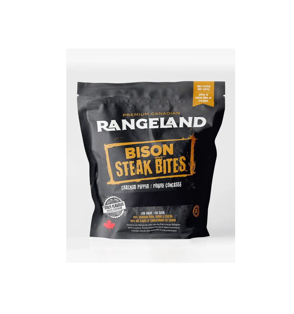 Rangeland Bison steak bites, 300 g