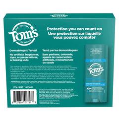 Tom's of Maine Deodorant, 3 x 92 g