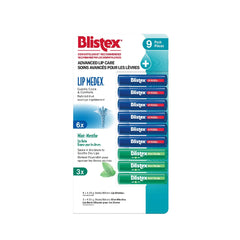 Blistex Lip Balm, 9 pieces