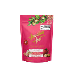 Hawaiian Host, Strawberries & Creme, White Chocolatey Covered Macadamia Nut, 453 g