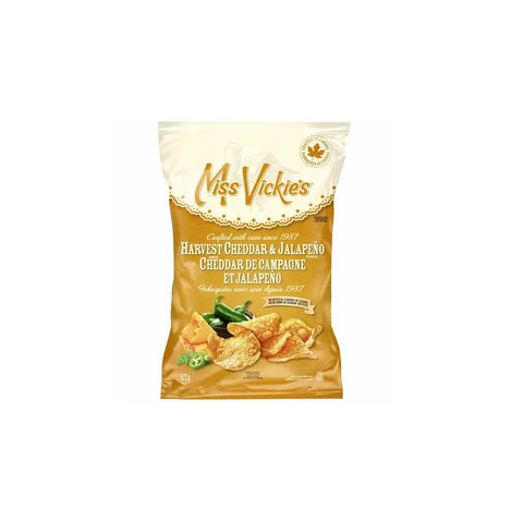 Miss Vickie’s Harvest Cheddar & Jalapeo Kettle Cooked Potato Chips, 572 g