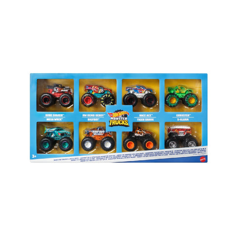 Hot Wheels Monster Trucks , 8 trucks