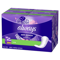 $4.5 OFF - Always Long Liners, 200 liners