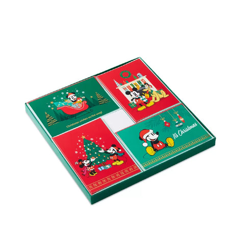 Hallmark Traditional Holiday Card Assortment Pack: Disney Mickey, 40 cards