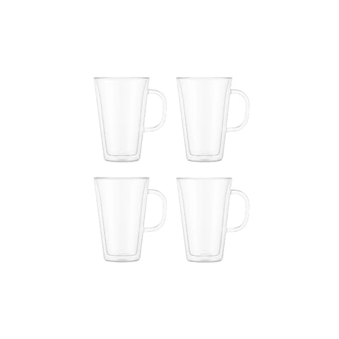 Bodum Canteen Double Wall 399 mL (13.5 oz ) Mug, 4 mugs