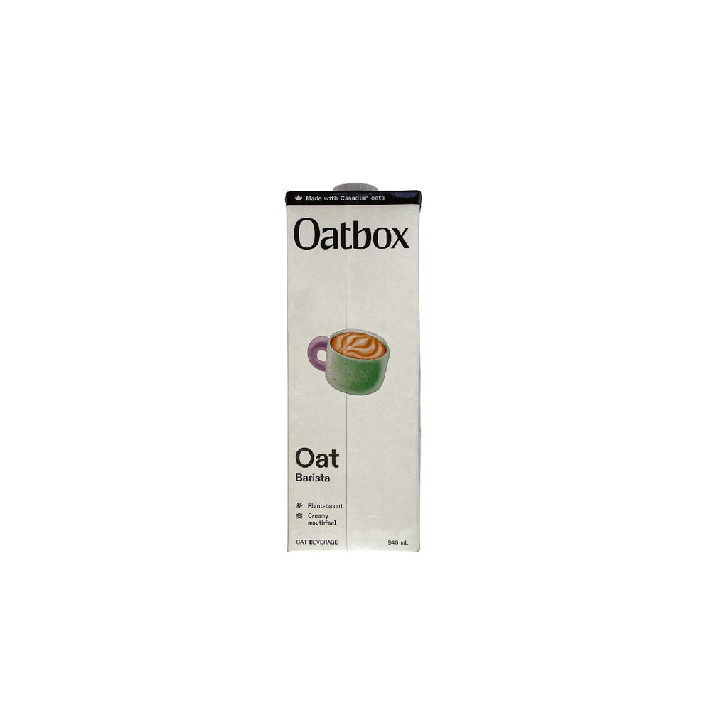 Oatbox Barista Oat Beverage, 6 x 946 ml