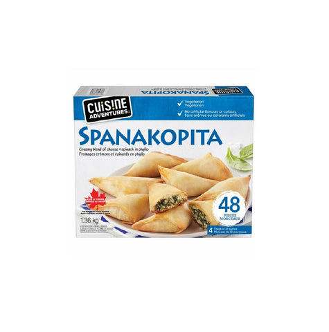 Cuisine Adventure Frozen Spanakopita, 1.4 kg