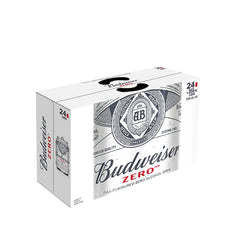 Budweiser Zero Cans, 24 x 355 ml