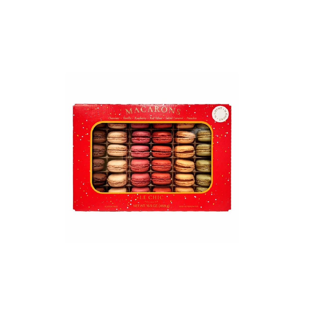 LE Chic Patissier French Macarons, 36 counts
