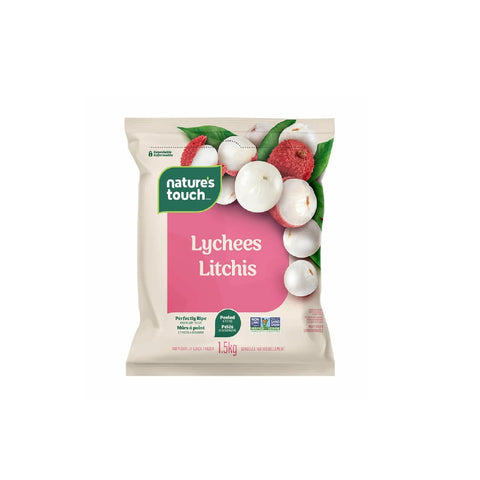 Nature's Touch Frozen peeled & pitted Lychee, 1.5 kg