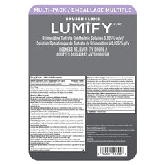 Lumify Redness Reliever Eye Drops, 2 x 7.5 ml