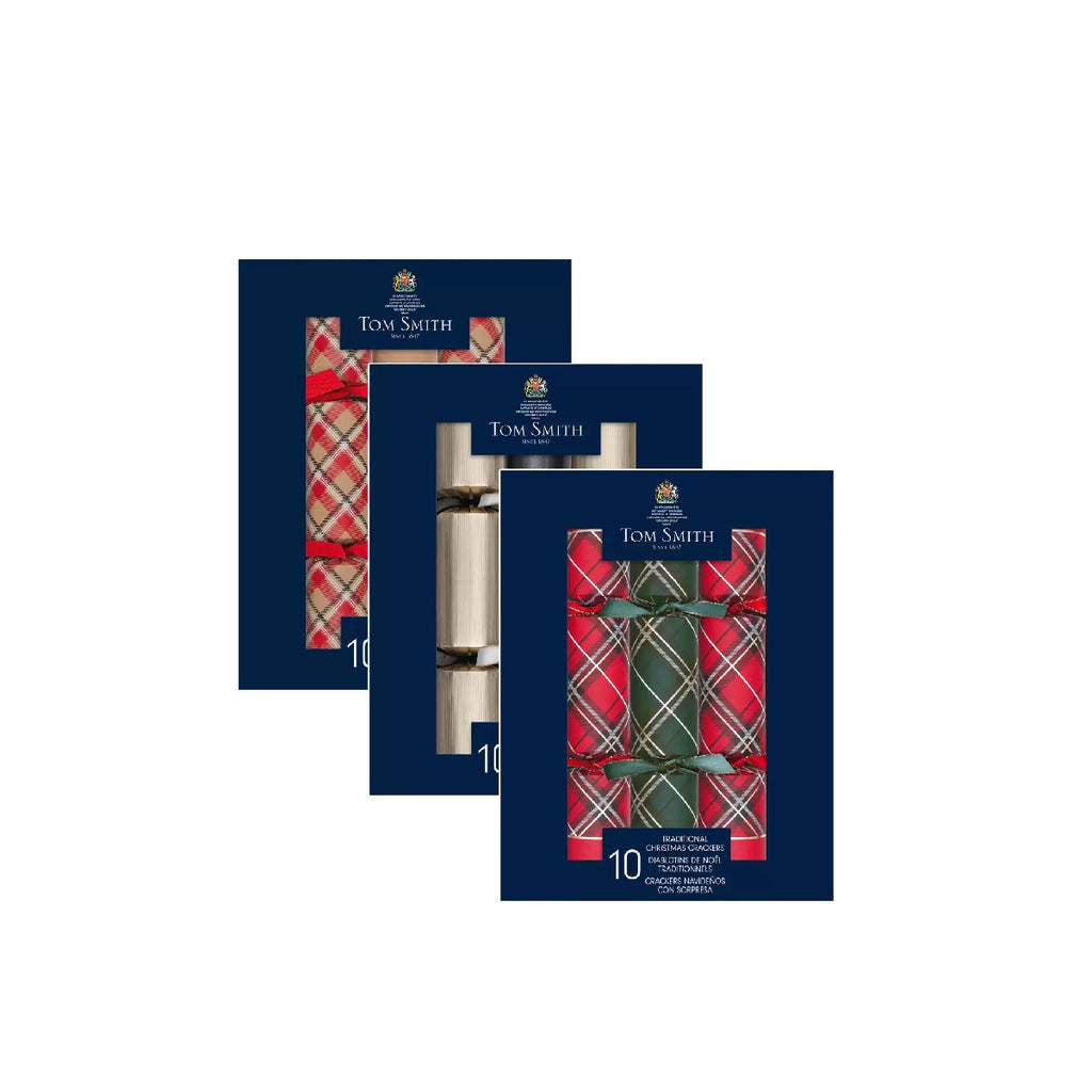 Tom Smith Christmas Crackers, 10 pack