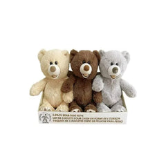 Hugfun Bear Dog Toys, 3 bears