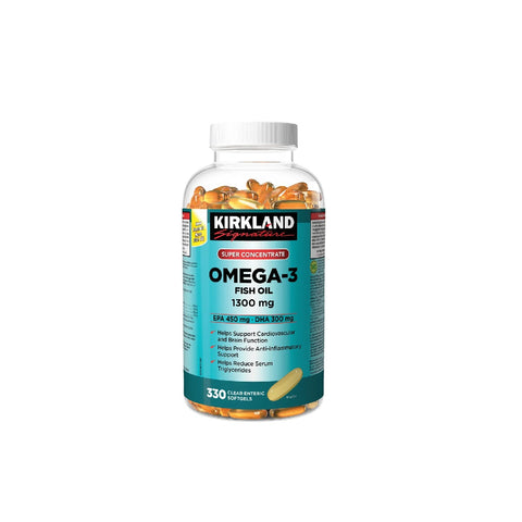 Kirkland Signature Omega 3, 1300Mg, 330 softgels