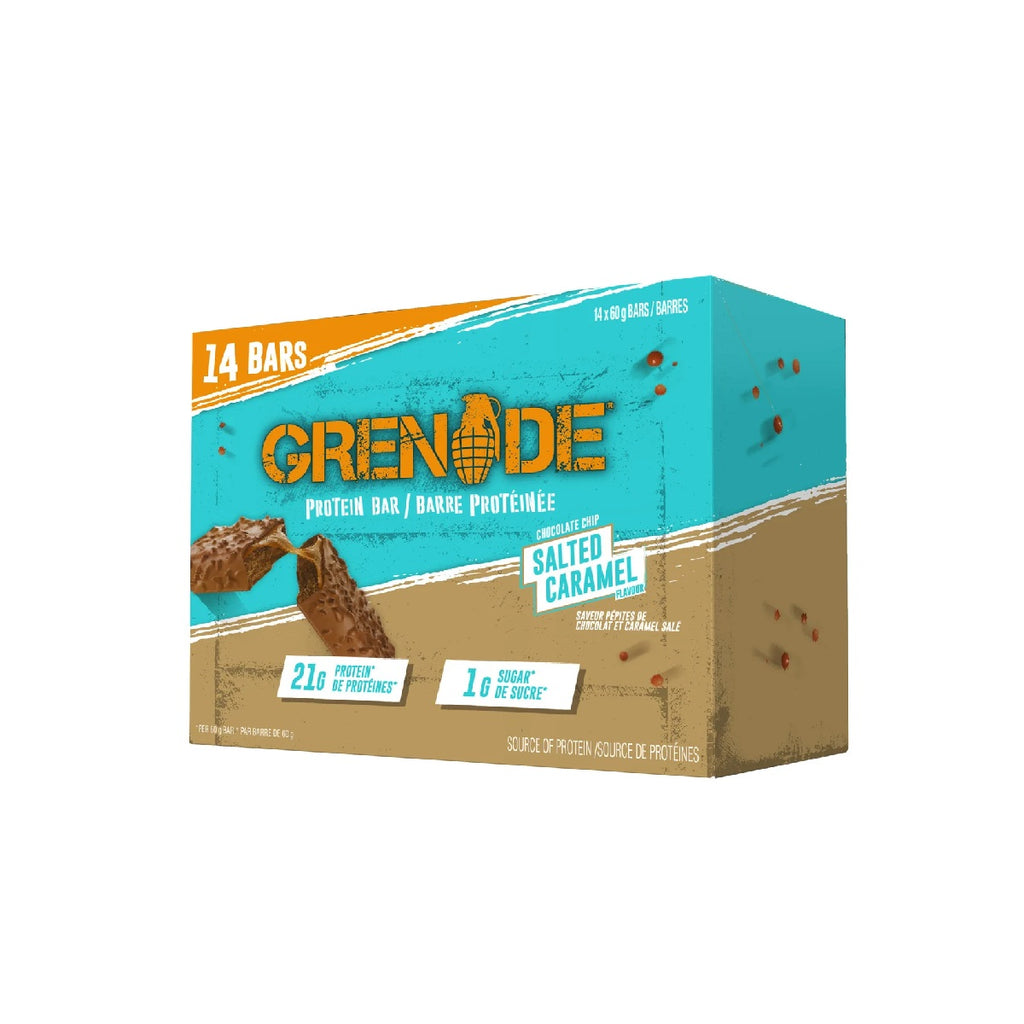 Grenade Salted Caramel Protein Bars, 14 x 60 g