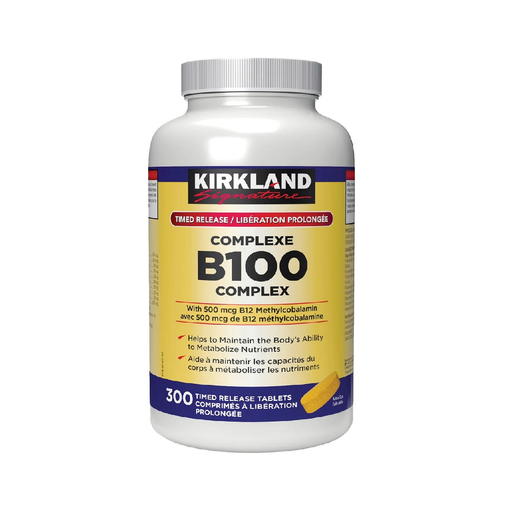 Kirkland Timed Release B100 Complex, 300 tablets