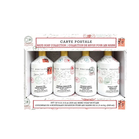 Carte Postale Hand Soap Collection, 4 x 636 ml