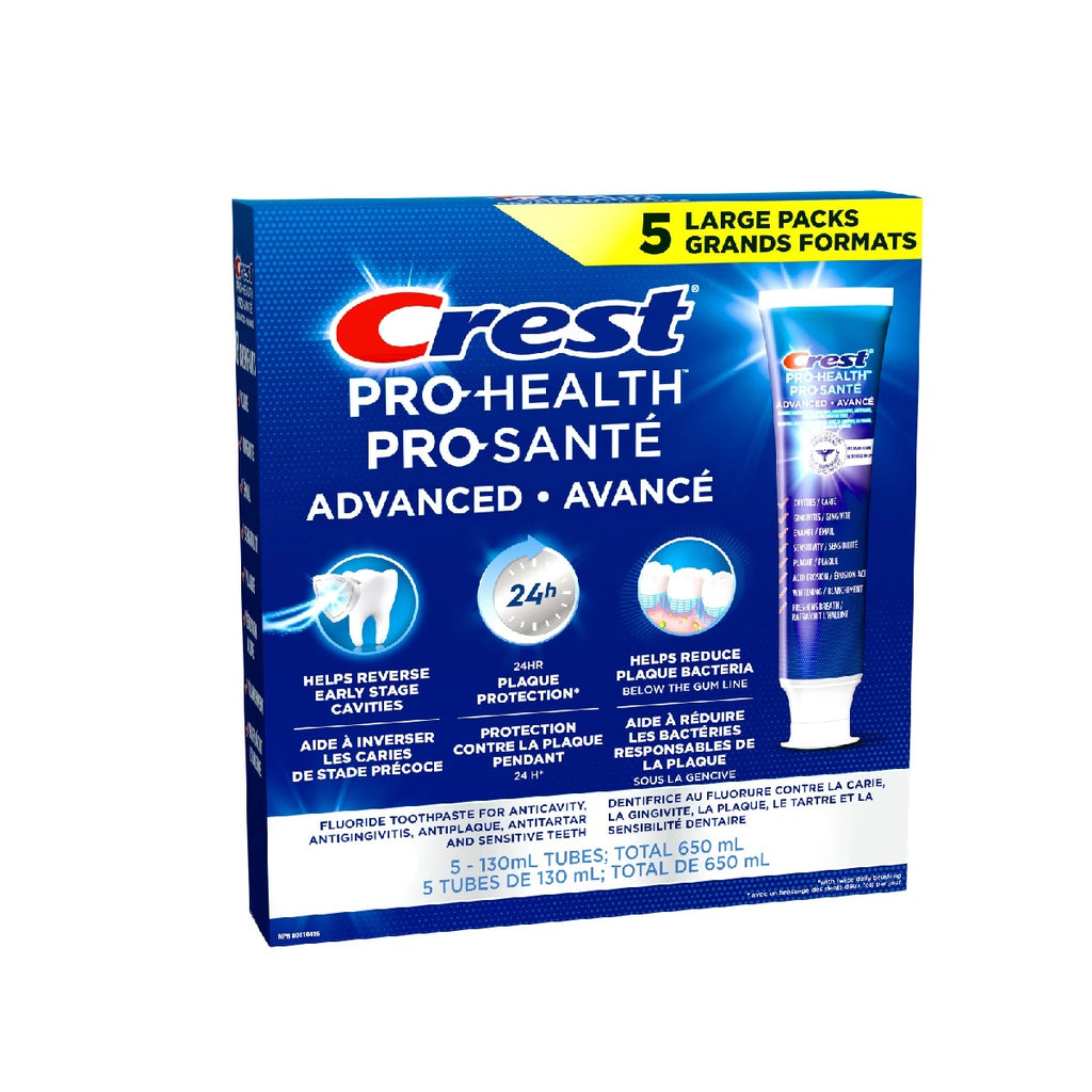 $3.5 OFF - Crest Pro-Health Advanced Intensive Clean, 5 x 130 ml