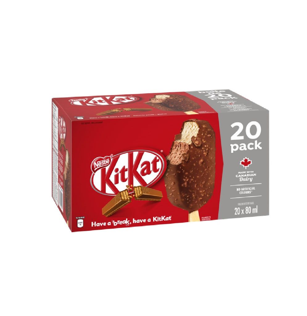 Nestle KitKat Bars, 20 x 80 mL