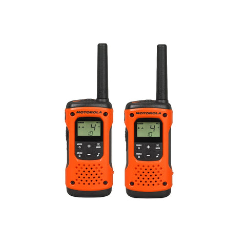 Motorola T603 Rechargeable Waterproof (56 km) 2-way Radio, 2 radios