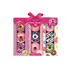 Winter in Venice Doughnut Bath Bombs, 9 bombs