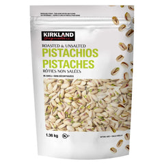Kirkland Roasted and Unsalted Pistachios, 1.4 kg
