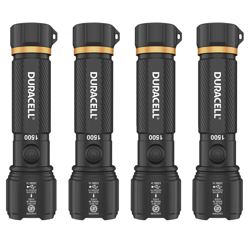 Duracell Hybrid Led Flashlights, 4 units