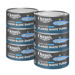 Ocean's  Flaked White Tuna in Water, 6 x 184 g