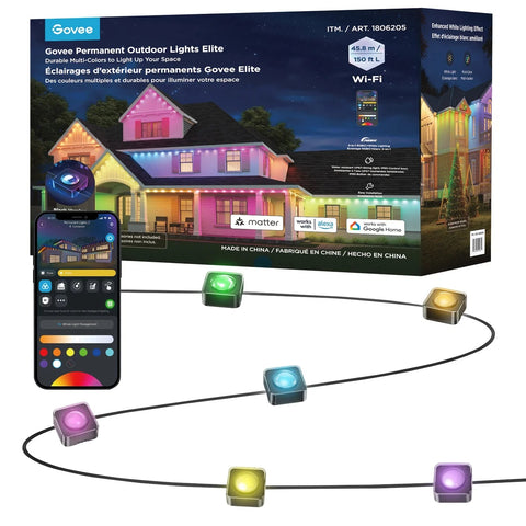 Govee Permanent 150ft Outdoor Lights, 1 unit