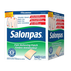 Salonpas Pain Relief Patches, 140 Patches