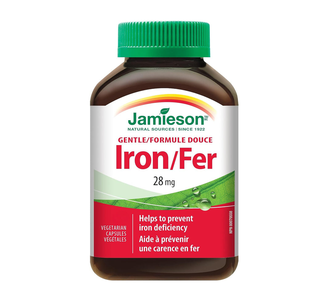 Jamieson 28Mg Iron, 250 capsules