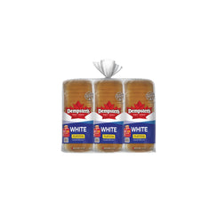 Dempster's White Bread, 3 x 675 g