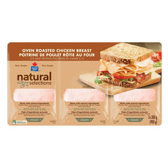 Maple Leaf Sliced Oven Roasted Chicken Breast, 3 x 300 g