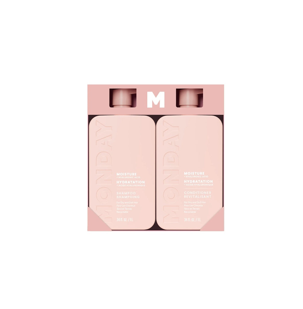 Monday Shampoo and Conditioner, 2 x 1 L