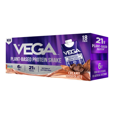 Vega Chocolate Protein shake, 18 x 330 ml