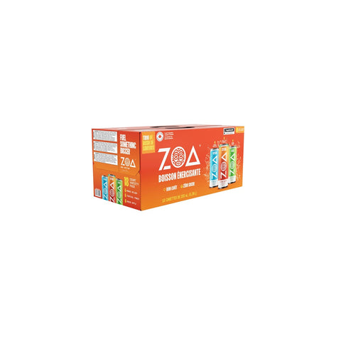 ZOA Variety Zero Sugar Energy Drink, 18 x 355 ml