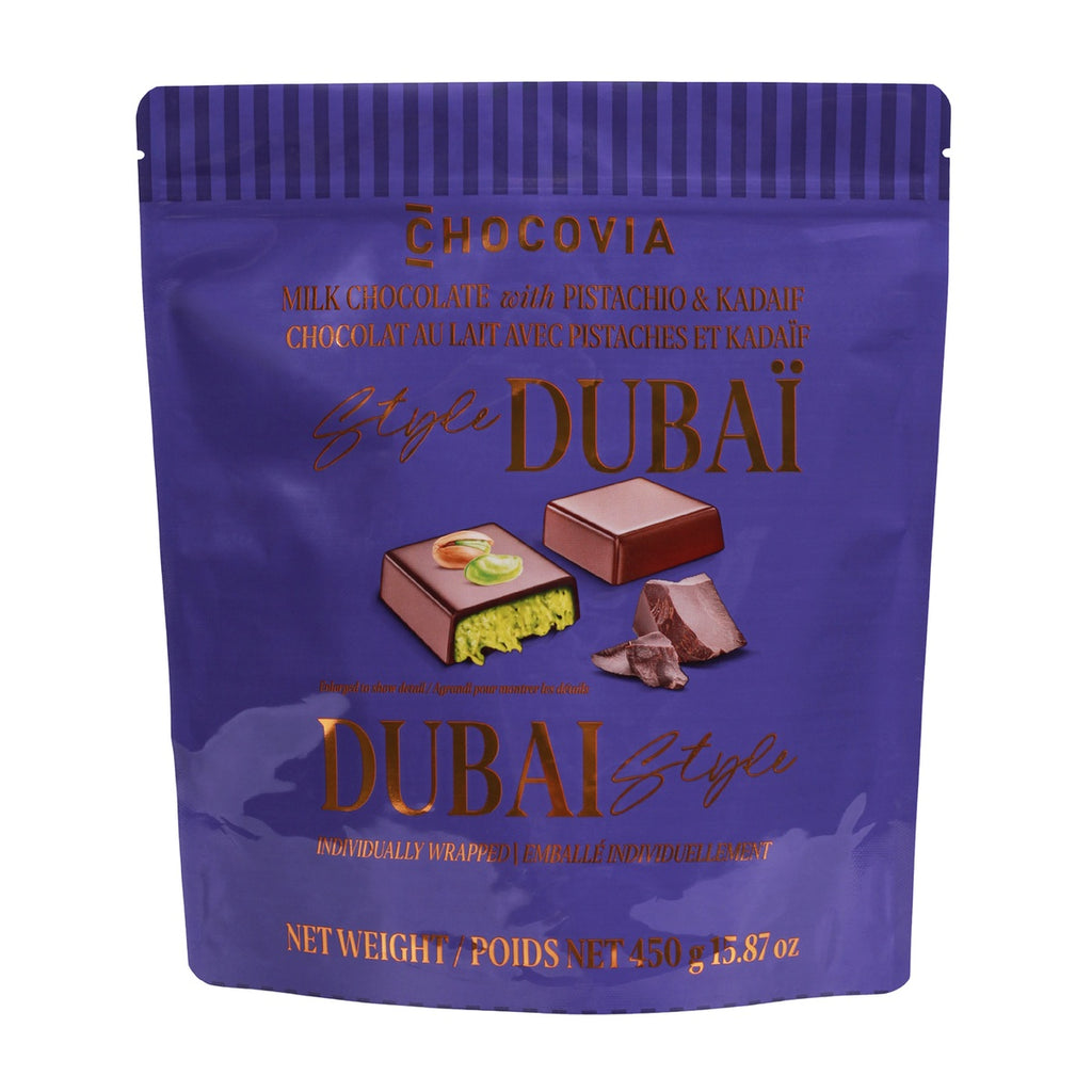Chocovia Dubai Pistachio Chocolate, 450 g