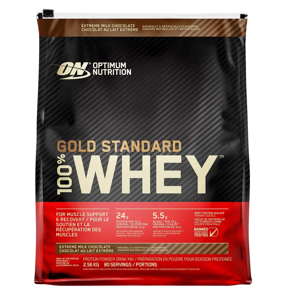 Optimum Nutrition Whey Milk Chocolate Protein, 2.6 kg
