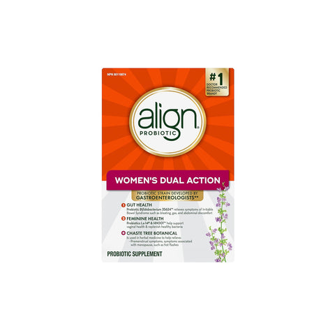 Align Women's Dual Action Probiotic Supplement, 63 capsules