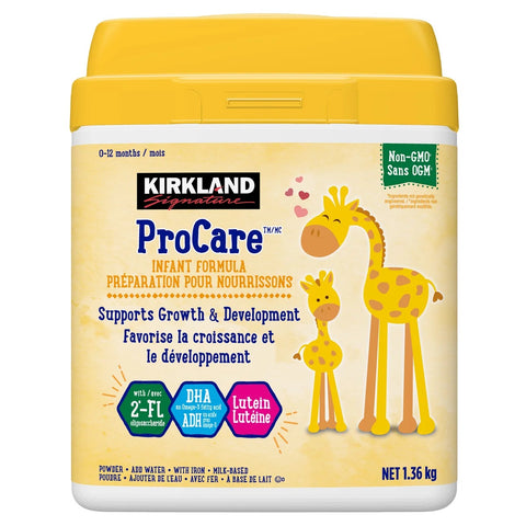 Kirkland ProCare Infant Formula Non-GMO Powder, 1.4 kg