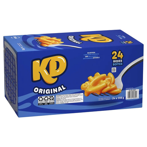 Kraft Dinner Origninal Macaroni & Cheese, 24 x 200 g