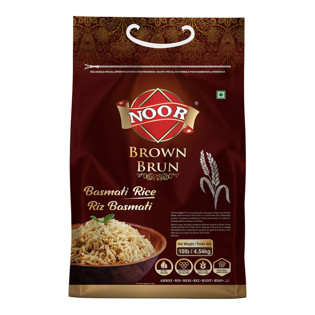 Noor Brown's Basmati Rice, 4.5 kg
