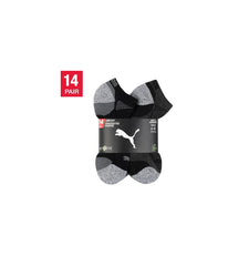 Puma Men's Low Cut Socks Grey 6-12, 14 pairs