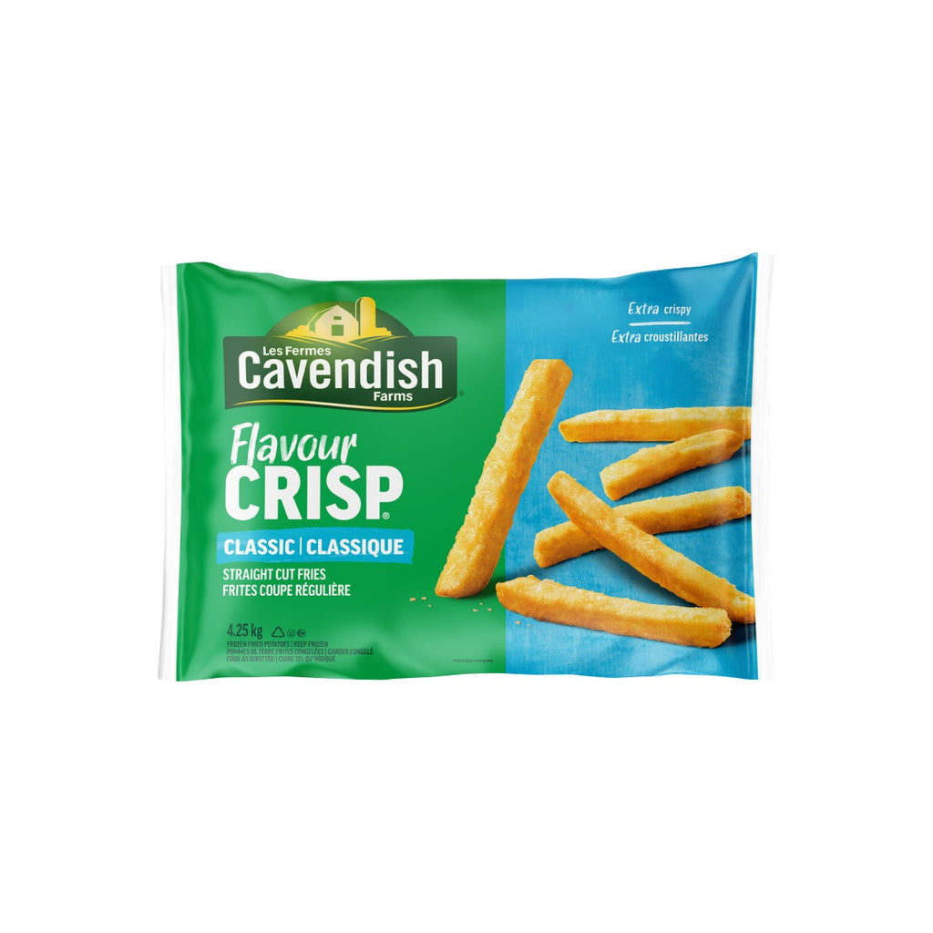 Cavendish Farms Frozen Straight Cut French Fries, 4.3 kg
