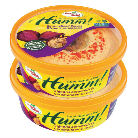 Fontaine Sante Caramelized Onions Hummus, 2 x 675 g