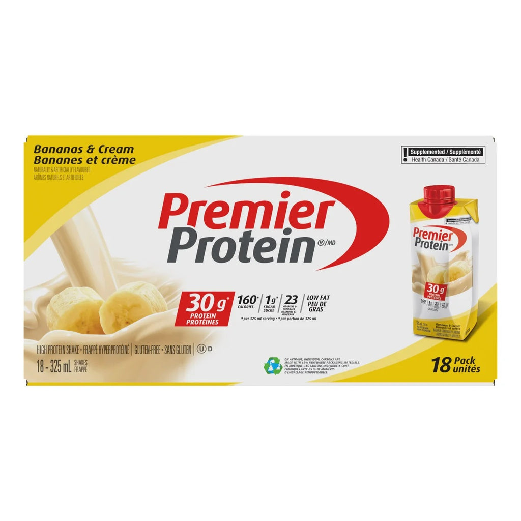Premier Protein Banana Shake, 18 x 325 mL